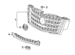 2015 Cadillac Escalade ESV Emblem Diagram - 22814067