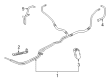Cadillac Escalade ESV Automatic Transmission Oil Cooler Line Diagram - 84036743