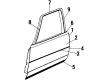 Chevy Monte Carlo Window Regulator Diagram - 20009423