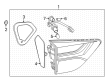 Chevy Trailblazer Back Up Light Diagram - 42756110