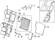 2022 Cadillac CT5 Seat Cushion Pad Diagram - 84836693