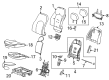 2008 Cadillac CTS Seat Heater Pad Diagram - 25780788
