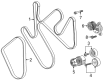 Chevy Drive Belt Diagram - 12717890