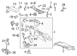 GMC Automatic Transmission Shift Levers Diagram - 15922397