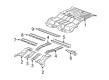 2008 Hummer H3 Floor Pan Diagram - 25996789