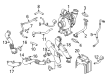 Chevy Silverado 2500 HD Coolant Pipe Diagram - 12639202