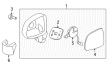 Saturn Side View Mirrors Diagram - 19211046