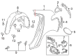 Chevy Fuel Filler Housing Diagram - 22874378