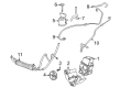 GMC Power Steering Cooler Diagram - 23382056