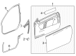 Chevy Weather Strip Diagram - 84160282