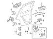 2006 Chevy Trailblazer Door Lock Actuator Diagram - 25948724