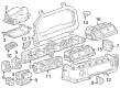 Chevy Silverado 1500 Instrument Cluster Diagram - 86516855