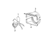 GMC C3500 Fan Clutch Diagram - 22149834