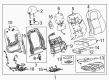 2014 Cadillac CTS Occupant Detection Sensor Diagram - 23434153