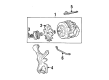 GMC Jimmy Alternator Diagram - 10463046