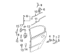 Chevy Malibu Door Lock Diagram - 15814416