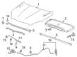Buick Encore Hood Latch Diagram - 42750798