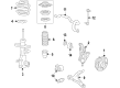 Cadillac XT4 Ride Height Sensor Diagram - 84391113