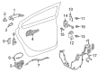 2018 Buick LaCrosse Door Latch Cable Diagram - 26700899