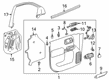 Chevy Silverado 1500 Power Window Switch Diagram - 86778969