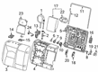 2022 Cadillac XT4 Seat Heater Pad Diagram - 84410328