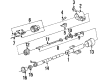 Pontiac Steering Column Seal Diagram - 10221665