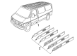 2000 Chevy Express 1500 Door Moldings Diagram - 15960358