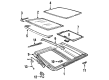 Pontiac Sunroof Cable Diagram - 12392892