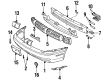 Saturn Bumper Diagram - 21110670