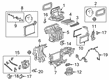 Chevy Silverado 1500 HVAC Control Module Diagram - 85605649