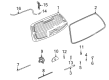 Saturn Wiper Blade Diagram - 15825256