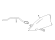 Chevy Volt Antenna Diagram - 84190769