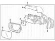 Chevy Colorado Mirror Cover Diagram - 87845735