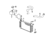 GMC Radiator Diagram - 52470421