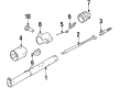 Pontiac Rack and Pinion Boot Diagram - 7837122