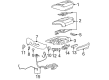 Cadillac DTS Occupant Detection Sensor Diagram - 25886107