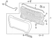 GMC Yukon XL Emblem Diagram - 23400421