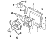 Oldsmobile Cutlass Calais Coolant Pipe Diagram - 22552515