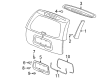 GMC Envoy XUV Emblem Diagram - 15123976
