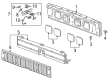 Chevy Tailgate Handle Diagram - 85532580