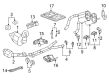 2008 Cadillac XLR Exhaust Pipe Diagram - 25788211