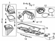 Chevy Silverado 1500 Air Filter Box Diagram - 84964491