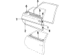 Chevy Celebrity Weather Strip Diagram - 17991810
