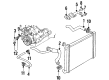 Oldsmobile Achieva Coolant Pipe Diagram - 25533053
