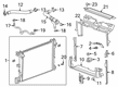 Cadillac Radiator Hose Diagram - 84065780