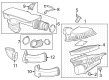 GMC Air Filter Box Diagram - 85564368