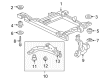 2008 Chevy Impala Steering Knuckle Diagram - 23127630