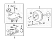 Buick Brake Booster Vacuum Hose Diagram - 13404564