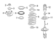 Chevy Impala Shock Absorber Diagram - 23269415