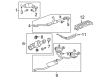 Saturn Outlook Muffler Diagram - 15903511